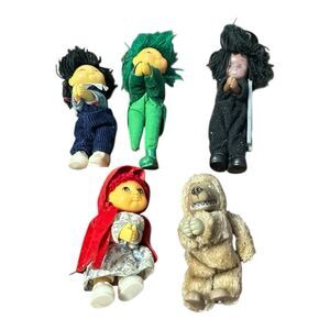 Vintage Mini Cabbage Patch Grip Hugger Clip-On Pencil Gripper Doll K.H. Hug